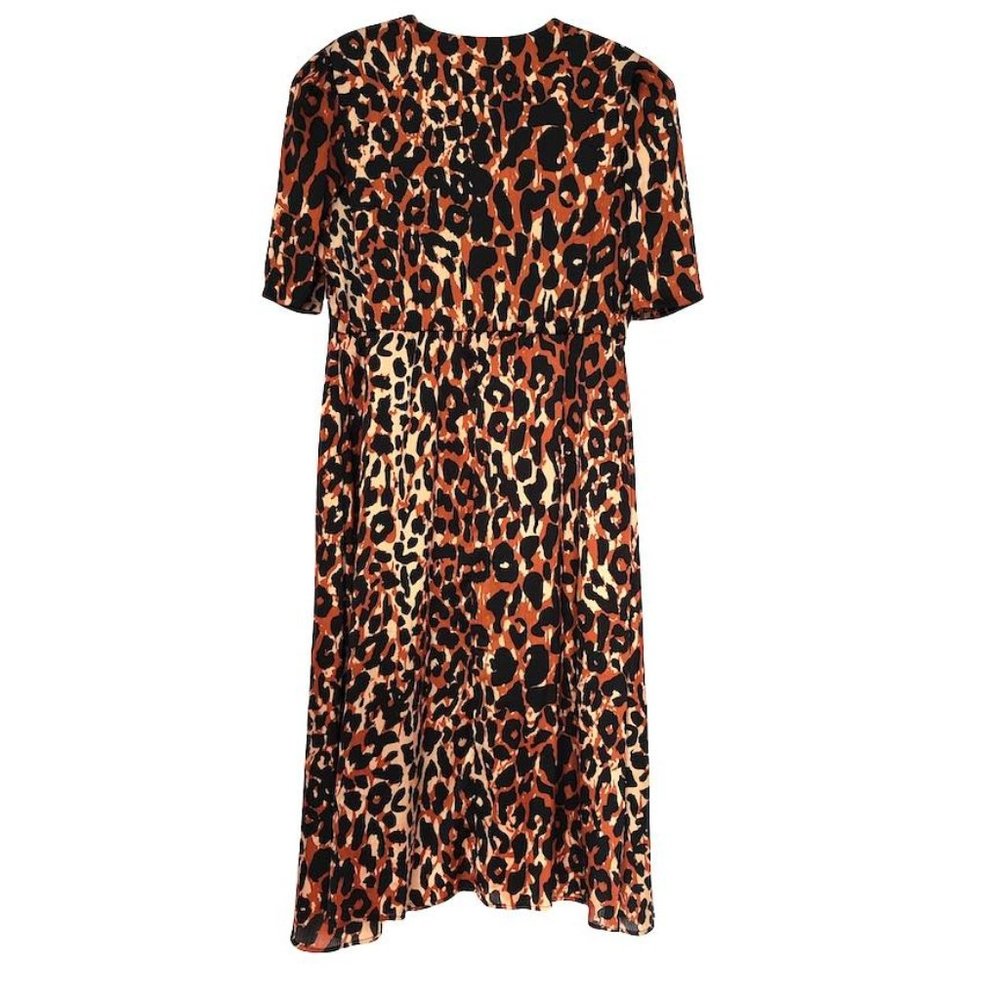 Nwt - Haneyofficial The Drop Leopard Print Maxi D… - image 4